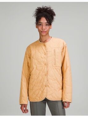 Lululemon Lightweight Quilted Jacket in Beige